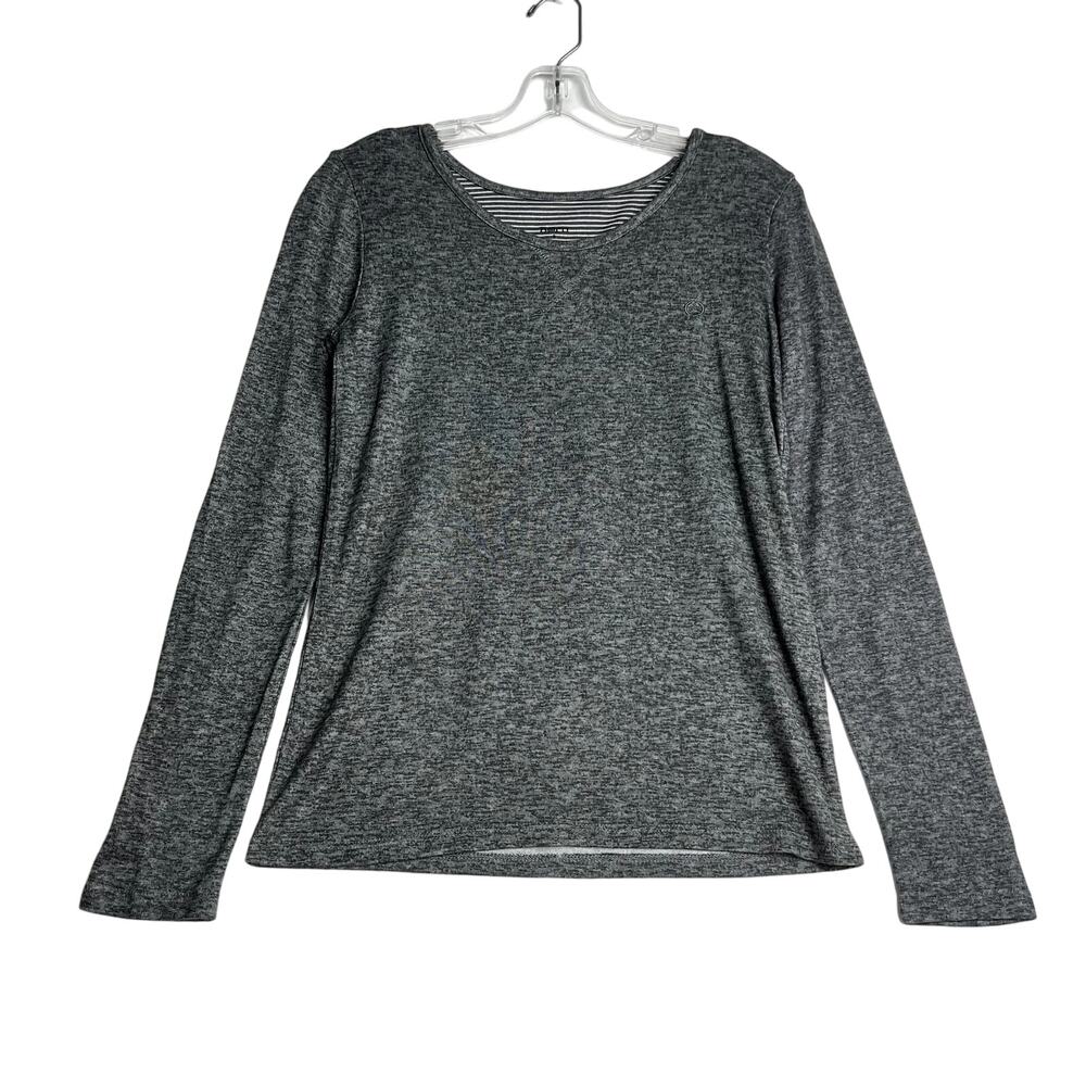 Born Long Sleeve Lightweight Pullover Knit Top Gray Womens Small